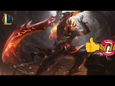 SKTT1 Tryndamere VS Jayce INSANE OUTPLAY