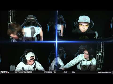 Optic Gaming vs Faze Red - Game 4 - WBF - North American Championships