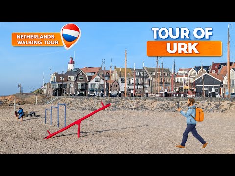 Urk 4K Walking Tour 🇳🇱 | Unique Former Island Village in the Netherlands