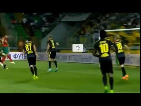 Petar Skuletic Header Goal   Anzhi vs Lokomotiv Moscow 1 3   27 07 2015  remzi berde  Full HD @#