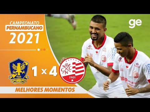 Gols e lances de Retrô x Náutico