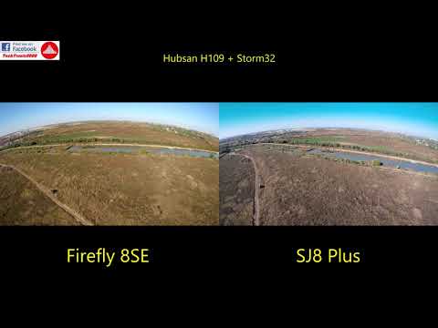 Firefly 8SE VS. SJCam SJ8 Plus - Drone View