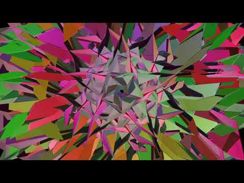 Club Visuals 1133 - Color Star Motion Background