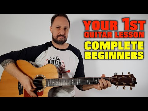 First Guitar Lesson for Complete Beginners