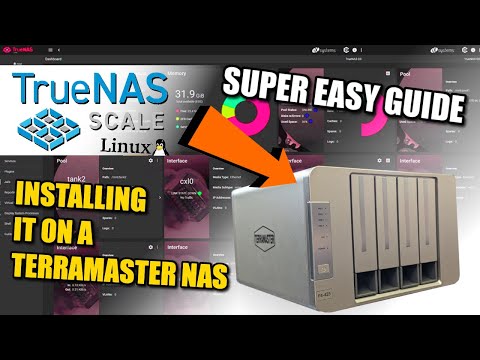 How to Install TrueNAS SCALE on a Terramaster NAS - An Idiots Guide!