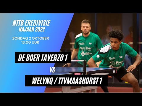 Eredivisie 2022: De Boer Taverzo 1 - Welynq/TTV Maashorst 1