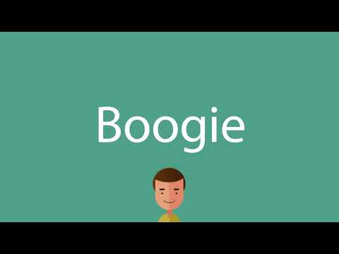 Boogie pronunciation