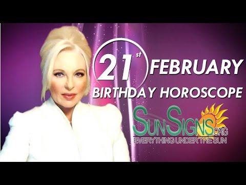 February 21th Zodiac Horoscope Birthday Personality - Pisces - Part 1