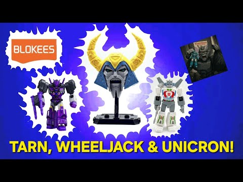 Blokees Galaxy Version Wheeljack, Tarn and Unicron - GotBot True Review NUMBER 1340