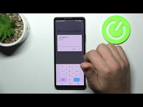 Sony Xperia 10 IV - How To Lock Sim Card With Pin Code