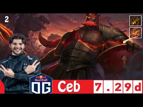 [DOTA 2] OG.Ceb the MARS [OFFLANE] [7.29D] [2]