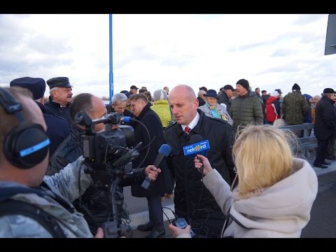 Most na Wiśle oficjalne otwarcie w miejscowości Kamień i Kolonia Nadwiślańska Gmina Solec nad Wisłą