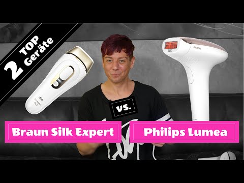 IPL Geräte Test: Braun Silk Expert Pro 5 vs. Philips Lumea Prestige - [ Videobeschreibung beachten ]