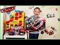 Disney Cars 3 Racing Track Toy Lightning McQueen And Jackson Storm Race Each Other