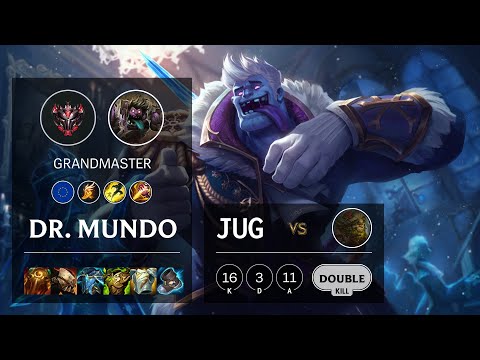 Dr. Mundo Jungle vs Ivern - EUW Grandmaster Patch 11.10