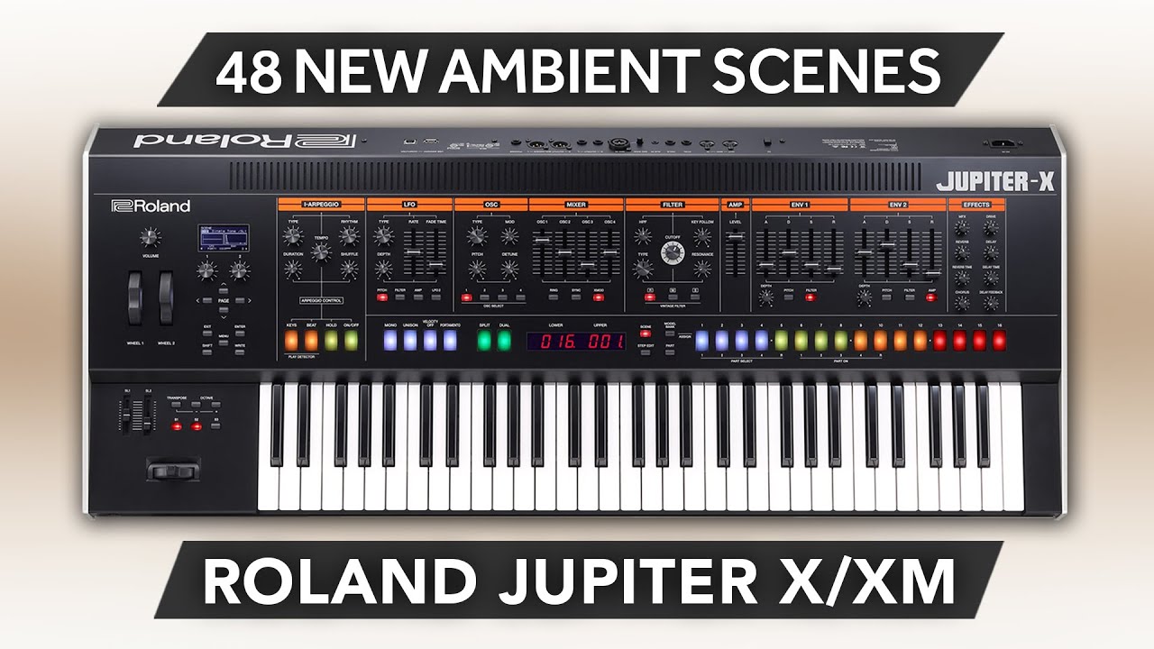 KLL010 - Analog Exploration V1 - Jupiter X / Xm ( 48 presets ) - Video Preview 1