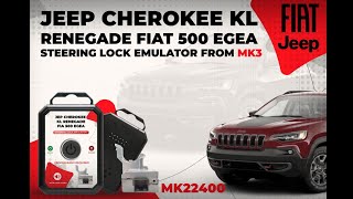 How To Program And Connect Jeep Cherokee 2015 Universal ESL ELV Steering Lock Emulator