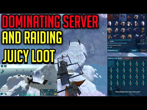 [XL] DOMINATING THE SERVER | RAIDING | WIPING TRASH TALKERS| JUICY LOOT! |