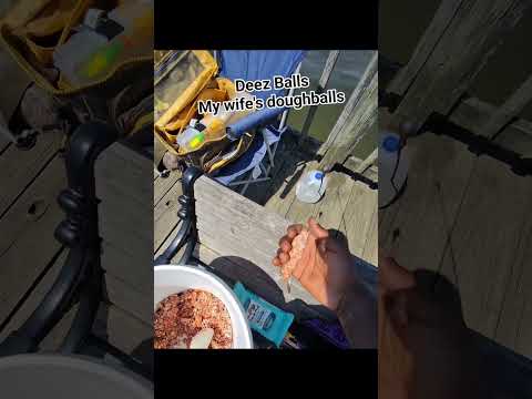my wife's doughballs "Deez Balls" #fishbait #fishballs #carpbait #fishingtips #fishingtechniques