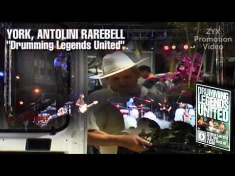 YORK, ANTOLINI, RAREBELL - Drumming Legends United