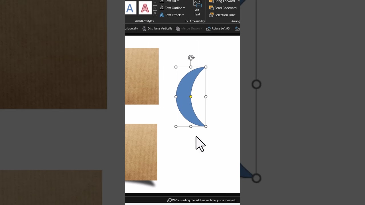Create Curved Card Effect in PowerPoint Fast!
