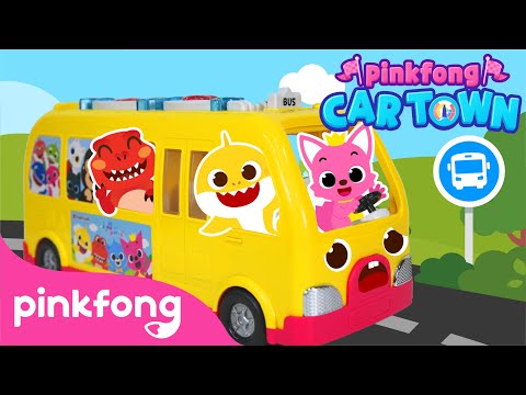 スケアリーキャット イエローバス｜カーストーリー｜カーソング｜Pinkfong Baby Shark Car Videos for Children (Scaredy Cat Yellow Bus | Car Stories | Car Songs | Pinkfong Baby Shark Car Videos for Children)