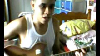 Me singing Self Appointed Leader by Gob with Guitar Solo