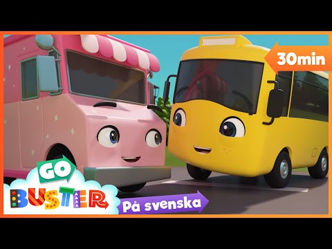 🍦Buster och den stora glassen! | Go Buster Svenska - tecknade filmer för barn🍦
