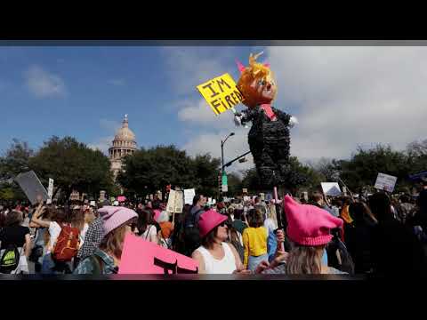 Women's March Draws Massive Crowds In Cities Across The Nation