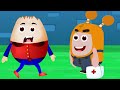 Gummy Bear Baby And Humpty Dumpty Playing Together Oddbods Slick Dressed As Doctor