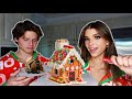 Brooke Monk Has A Ginger Bread House Competition With Boyfriend