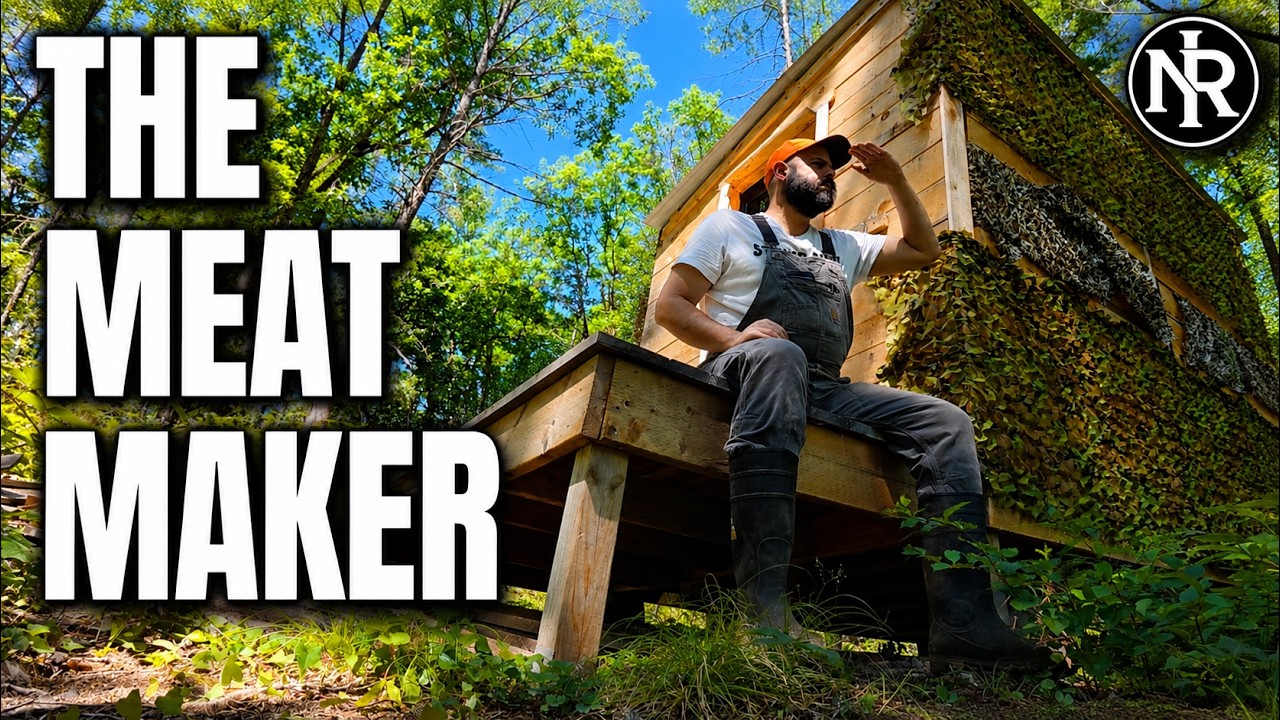 This Hunting Blind Sits on a Deer Funnel - The North River