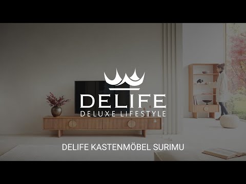 DELIFE Wohnzimmerideen: Massivholzserie Surimu im Japandi Stil