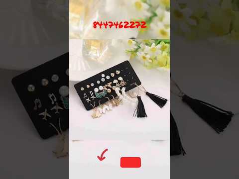 hoop earrings set for girl ✨🤯😱#earrings #hoops #earingcollection