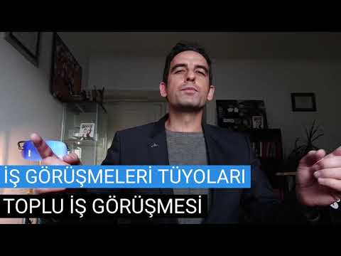 İş Görüşmeleri - Toplu Mülakat