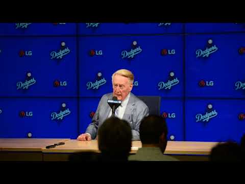 Vin Scully's Final Press Conference Part Four