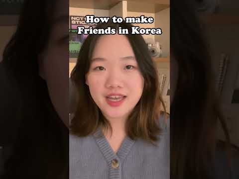 How to make friends in Korea(preview) - tips for language exchange apps