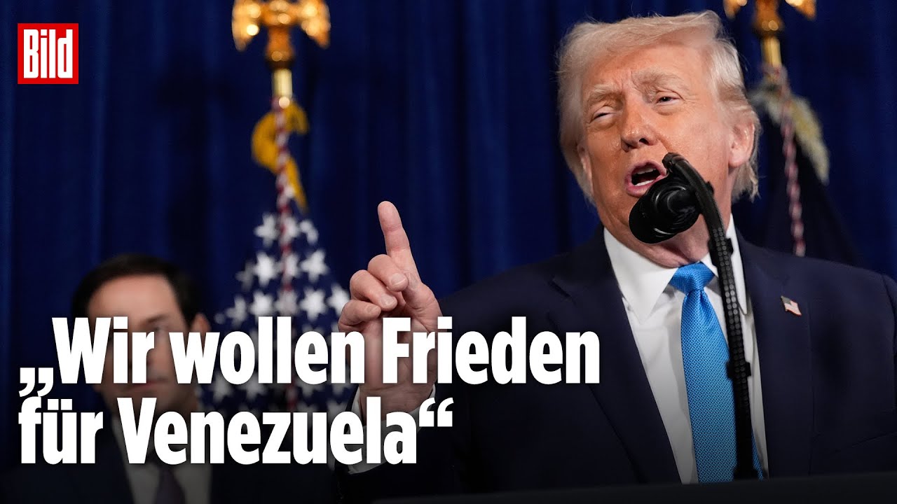 TRUMP ZU VENEZUELA: „Wir werden das Land führen, bis vernünftiger Übergang gewährleistet ist“