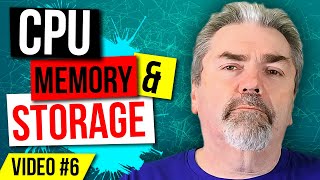 Computer Hardware - CPU, Memory, and Storage - Learn To Code Series - Video #6