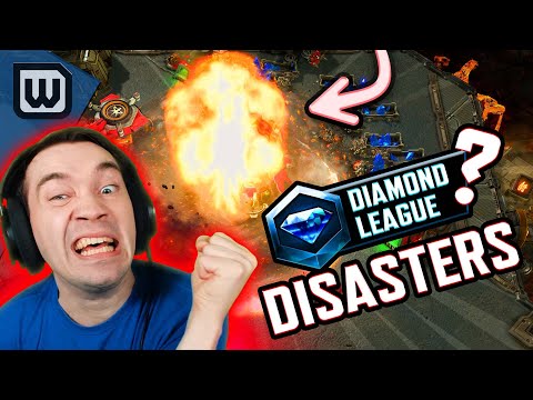StarCraft 2 DIAMODN LEAGUE DISASTERS - Don't Drink & Play!