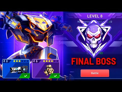 FINAL BOSS FIGHT - New PvE Mode - Level 7-8 - Ares Onslaught Event - Mech Arena
