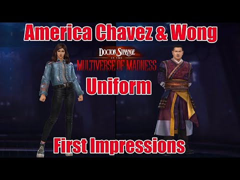 America Chavez & Wong Multiverse of Madness Uniforms Impressions (MFF)