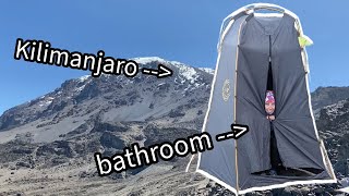 How do you go to the bathroom on Kilimanjaro?