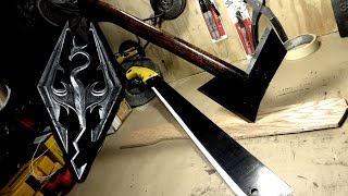 SKYRIM Inspired Dragon Slayer Tomahawk (Machete Mod)