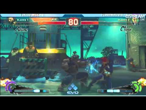 |EVO 2011| SSF4:AE - Tokido (Akuma) vs. FlashMetroid (Zangief/Viper) - Finals