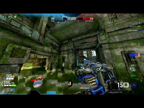 AMD (Cooller, Latrommi) vs. Myztro EU (Raisy, Spart1e), Dreamhack Tours 2018 – Quake Champions