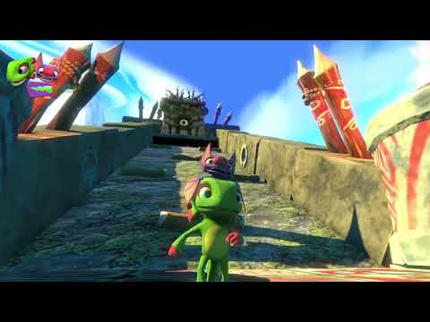 Yooka Laylee first grand tomb expansion pagies recovered RPG longplay