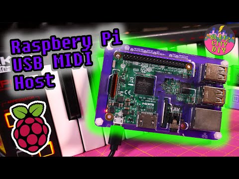Raspberry Pi as a USB MIDI Host - YouTube