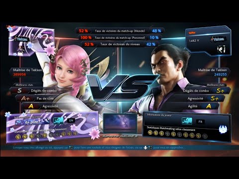 valfox (kazuya) vs Acuras47 (alisa) - ranked matches