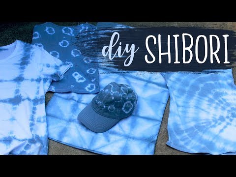 DIY Shibori Tie Dye Technique Tutorial (For Beginners) | Tie Dye Ideas | Dye-IY 🎨 Video